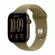 APPLE WATCH SERIES 12 GPS + CELLULAR 46MM MÖRKBRONSA ALUMINIUMKAPSEL MED OLIVFÄRGADE SPORTBAND - M/L - Smartklockor & Träningsklockor - 195951232898 - 6