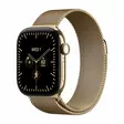 APPLE WATCH SERIE 12 GPS + CELLULÄR 42MM RADIANT GULD TITANHUS MED RADIANT GULD MILANESE LOOP - Smartklockor & Träningsklockor - 195951234038 - 6