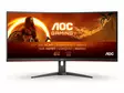 AOC CU34G2XE 34" 144HZ KAAREVA PELINÄYTTÖ - Näytöt > 27" - 4038986111348 - 6