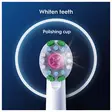 ORAL-B 3D WHITE VAIHTOHARJA CLEANMAXIMISER -TEKNIIKALLA 3KPL - Vaihtoharjat - 8006540894828 - 2