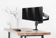 DELTACO ARM-0352 OFFICE PREMIUM 3-OSAINEN NÄYTTÖVARSI 17-27" - Telineet - 7333048042798 - 7