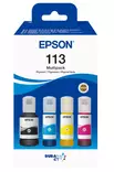 EPSON 113 ECOTANK 4-COLOUR MUSTESÄILIÖPAKKAUS - Musteet, paperit ja väripatruunat - 8715946736518 - 2