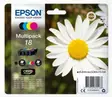 EPSON 18 INK CARTRIDGE 4-PACK MULTIPACK - Musteet, paperit ja väripatruunat - 8715946625188 - 1
