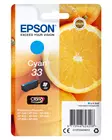 EPSON SINGLEPACK CYAN 33 - Musteet, paperit ja väripatruunat - 8715946626208 - 2