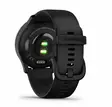 GARMIN VIVOMOVE SPORT 40mm MUSTA / SILIKONIRANNEKE - Älykellot ja aktiivisuusrannekkeet - 753759274498 - 4