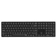 RAPOO E8020 MULTIMODE LANGATON ULTRA SLIM NÄPPÄIMISTÖ MUSTA - Näppäimistöt ja hiiret - 6940056123268 - 1