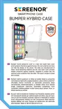 SCREENOR BUMPER HONOR 200 SMART LÄPINÄKYVÄ - Suojakuoret, laukut ja kotelot - 6438327256338 - 4