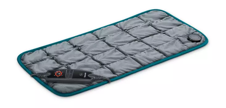 BEURER HK145 GREEN PLANET LÄMPÖTYYNY 1,5KG LISÄPAINOLLA - Lämpöpeitot ja niskanlämmittimet - 4211125200398 - 1