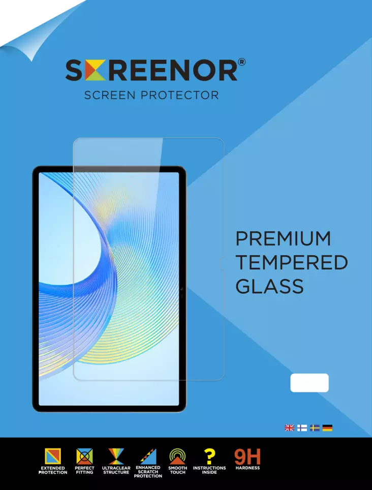 SCREENOR TEMPERED IPAD PRO 11" (M4, M5) NÄYTÖNSUOJALASI - Tablettien tarvikkeet - 6438327160628 - 2
