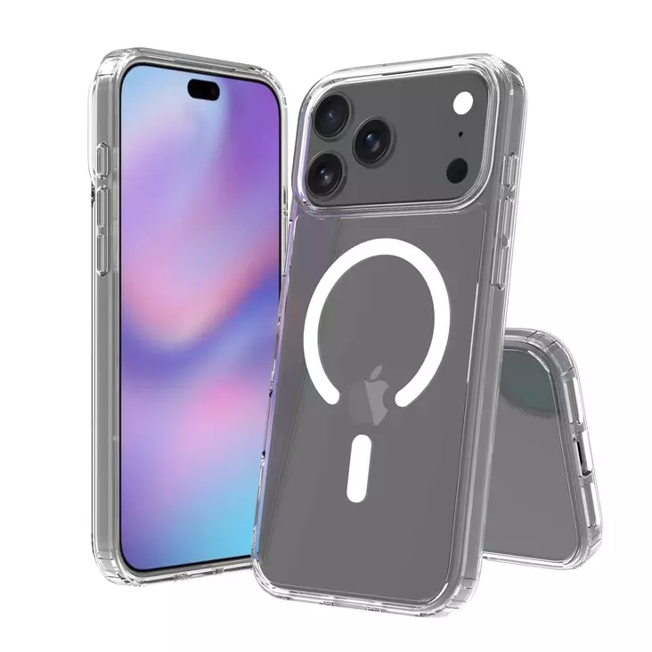 SCREENOR BUMPER IPHONE 17 PRO MAX MAGSAFE SUOJAKUORI LÄPINÄKYVÄ - Suojakuoret, laukut ja kotelot - 6438327242218 - 1