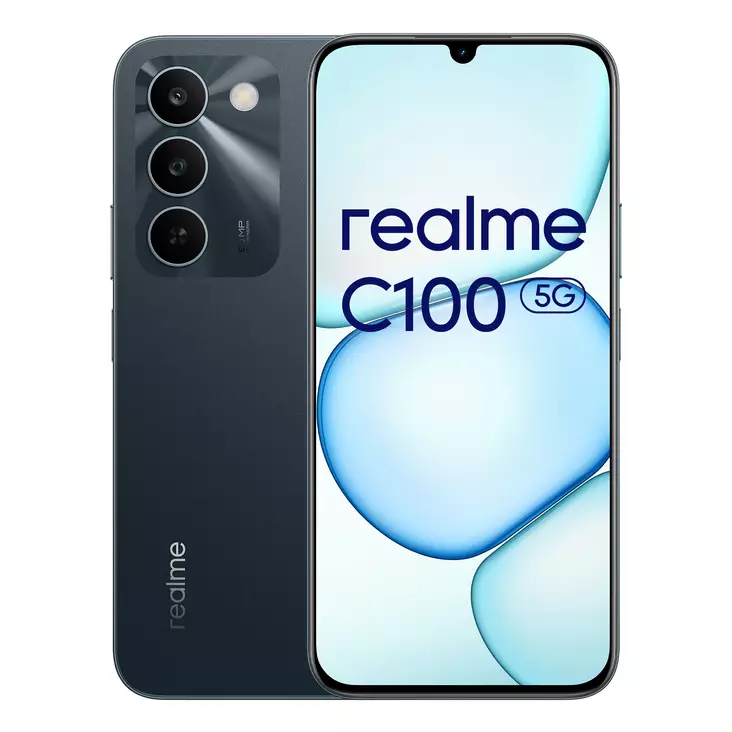 REALME C100 4GB/128GB 5G ÄLYPUHELIN SPROUTING GREEN - Matkapuhelimet - 6941764486218 - 6