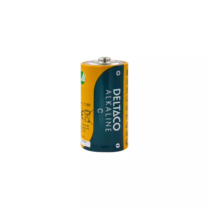 DELTACO C/LR14 ALKALINE BATTERY - Other Accessories - 7333048070548 - 1