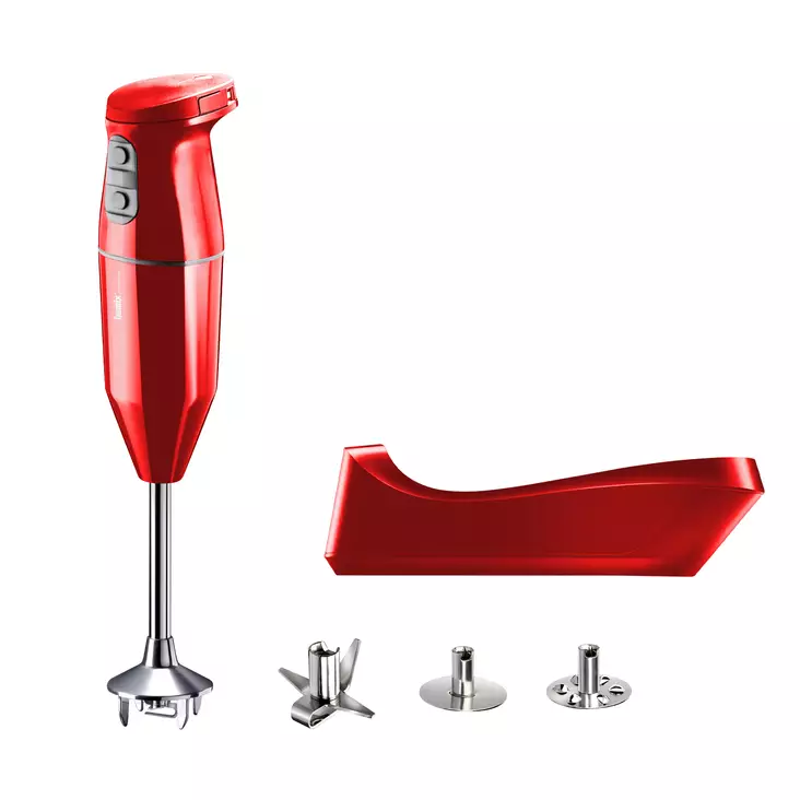 BAMIX CORDLESS PLUS SAUVASEKOITIN PUNAINEN - Sauvasekoittimet ja tehosekoittimet - 7610497621508 - 1
