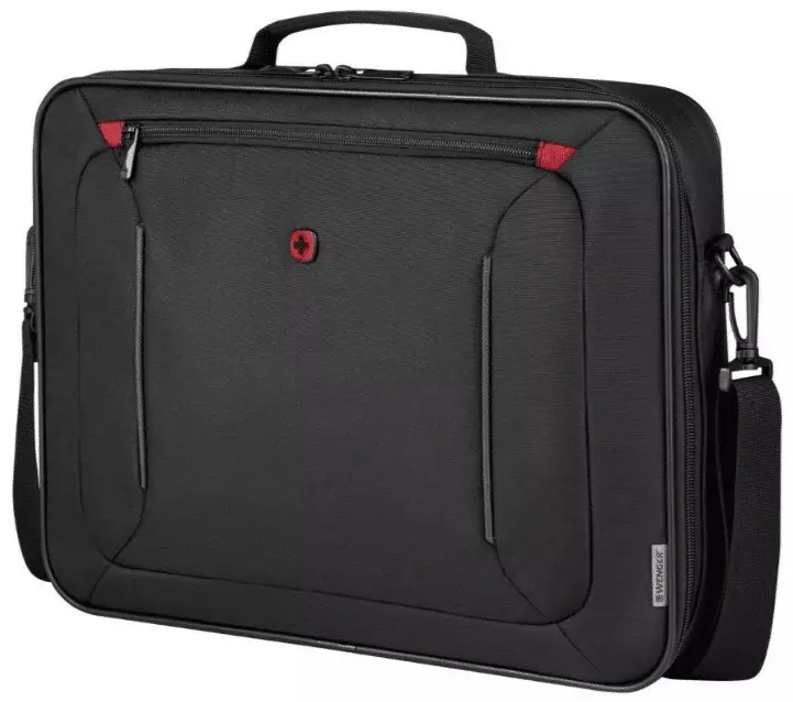 WENGER BQ 16" CLAMSHELL TIETOKONELAUKKU MUSTA - Tietokonelaukut - 7613329153048 - 1