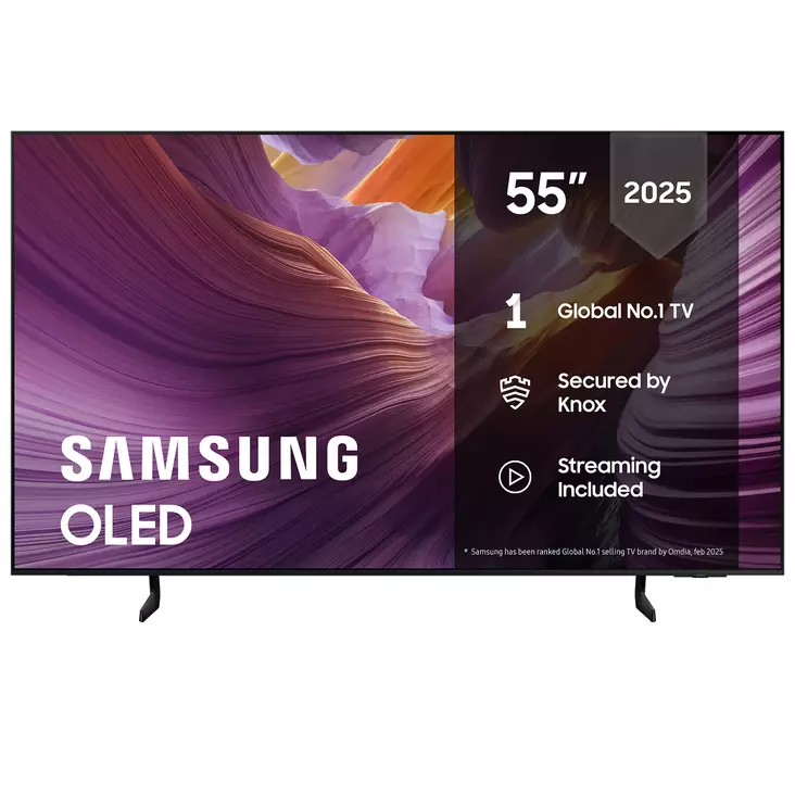 SAMSUNG TQ55S85FAUXXC 55" 4K OLED SMART-TV - 51-60 tuumaiset televisiot - 8806097238218 - 2