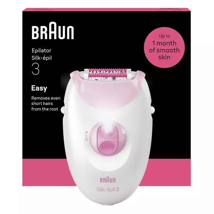 BRAUN SE3000 EPILATOR - Epilatorer - 8700216962988 - 1