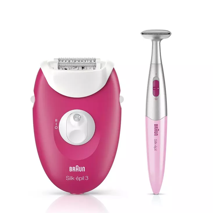 BRAUN SE3420 EPILAATTORI + BIKINITRIMMERI - Epilaattorit - 4210201190288 - 1