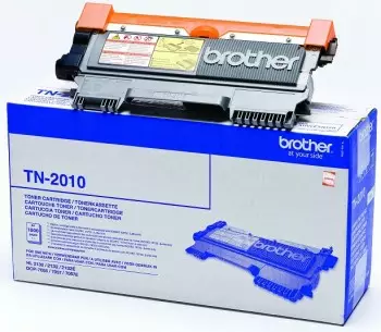BROTHER TN-2010 MUSTA VÄRIJAUHEKASETTI - Musteet, paperit ja väripatruunat - 4977766682718 - 1