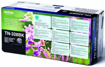 BROTHER TN-328BK MUSTA SUPERVÄRIKASETTI - Musteet, paperit ja väripatruunat - 4977766679428 - 1