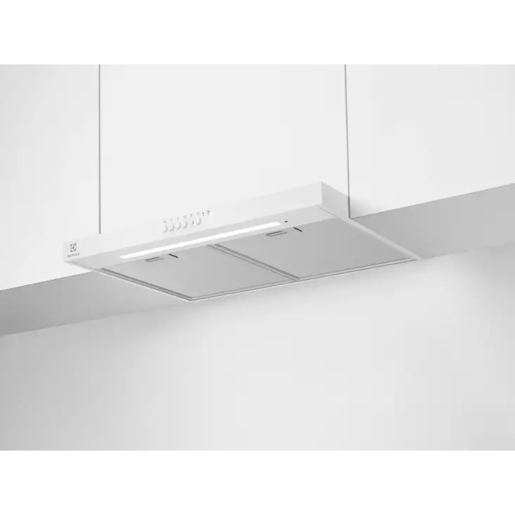 ELECTROLUX LFG616W LIESITUULETIN VALKOINEN - Kaapiston alle asennettava liesituuletin - 7332543800018 - 1