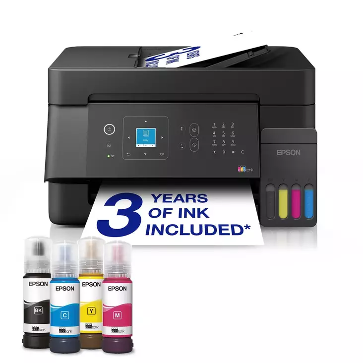 EPSON ET-4900 ECOTANK ALL-IN-ONE PRINTER - Inkjet Printers - 8715946741338 - 1
