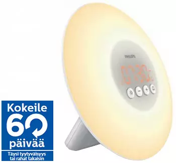 PHILIPS HF3500/01 WAKE-UP HERÄTYSVALO - Kirkasvalo- ja wake-uplamput - 8710103639008 - 2
