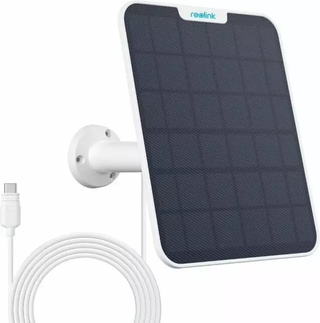 REOLINK SOLAR PANEL 2 AURINKOPANEELI REOLINK KAMEROILLE VALKOINEN - VALVONTAKAMERAT - 6975253985388 - 1
