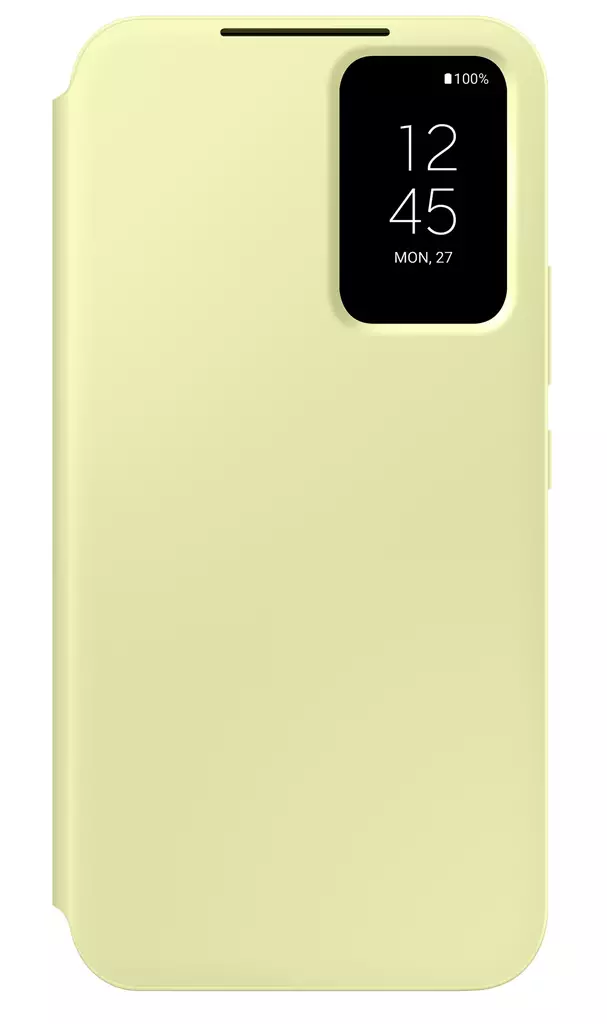 SAMSUNG GALAXY A54 SMART VIEW LOMPAKKOKOTELO LIME - Suojakuoret, laukut ja kotelot - 8806094919318 - 2