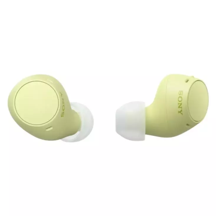 SONY WFC510 LANGATTOMAT NAPPIKUULOKKEET KELTAINEN - Nappikuulokkeet - 4548736161788 - 1