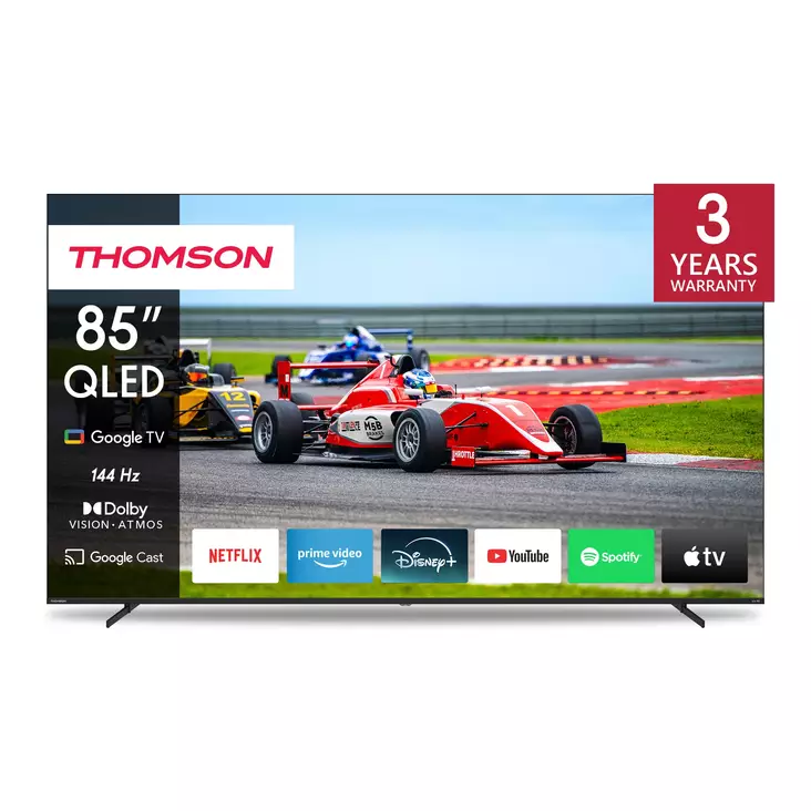 THOMSON 85QG7S14 85" QLED PRO - Yli 60 tuumaiset televisiot - 9120106662948 - 2