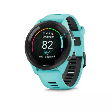 GARMIN FORERUNNER 265 URHEILUKELLO TURKOOSI/MUSTA - Älykellot ja aktiivisuusrannekkeet - 753759313739 - 2