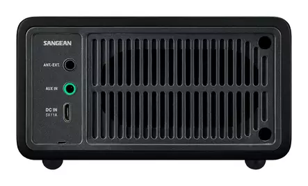 SANGEAN WR7 PÖYTÄRADIO MUSTA - Analoginen radio - 4711317995069 - 2