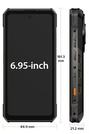 ULEFONE ARMOR 30 512/12GB ÄLYPUHELIN MUSTA - Matkapuhelimet - 6975326662789 - 2