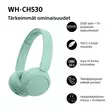 SONY WH-CH530 LANGATTOMAT ON-EAR-KUULOKKEET MINTTU - Langattomat kuulokkeet - 4548736181489 - 5