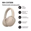 SONY WH-CH730 WIRELESS NOISE CANCELLING HEADPHONES BEIGE - Noise Cancelling Headphones - 4548736181779 - 4