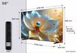 TCL 98T8C 98" 4K QLED-TV 144HZ - Yli 60 tuumaiset televisiot - 5901292526689 - 3