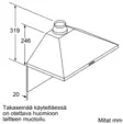 BOSCH DWP64BC60 LIESITUULETIN MUSTA - Seinäkiinnitteiset liesituulettimet - 4242005031979 - 7