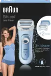 BRAUN LS5160 SILK & SOFT LADY SHAVER PARISTOKÄYTTÖINEN - Ladyshaverit - 4210201192619 - 2