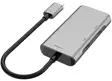 DELTACO USB-C and USB-A HUB GREY - Cables & Adapters - 7333048047519 - 4