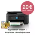 EPSON EXPRESSION HOME XP-3205 MONITOIMITULOSTIN - Mustesuihku - 8715946702759 - 1