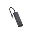 RAPOO UCM-2004 8-IN-1 USB-C TELAKKA - Kaapelit ja adapterit - 6940056114129 - 2