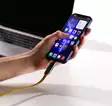ROLLING SQUARE INCHARGE XL USB -C/LIGHTNING/MICRO USB 3M KELTAINEN - Kaapelit ja laturit - 7640170466799 - 5