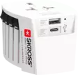 SKROSS MUV WORLD TRAVEL ADAPTER USB A&C - Älykoti - Smarthome - 7640166323709 - 1