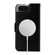 WAVE BOOKCASE IPHONE 16e MUSTA - Suojakuoret, laukut ja kotelot - 6418312175899 - 3