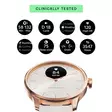 WITHINGS SCANWATCH LIGHT 37MM HYBRIDIÄLYKELLO VALK./RUUSUKULTA - Älykellot ja aktiivisuusrannekkeet - 3700546708329 - 3