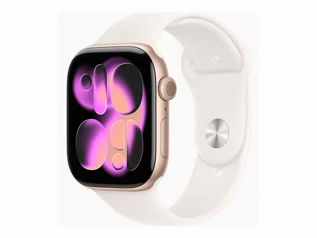 APPLE WATCH SERIES 11 GPS 46MM S/M ÄLYKELLO RUUSUKULTA - Älykellot ja aktiivisuusrannekkeet - 195950463729 - 6