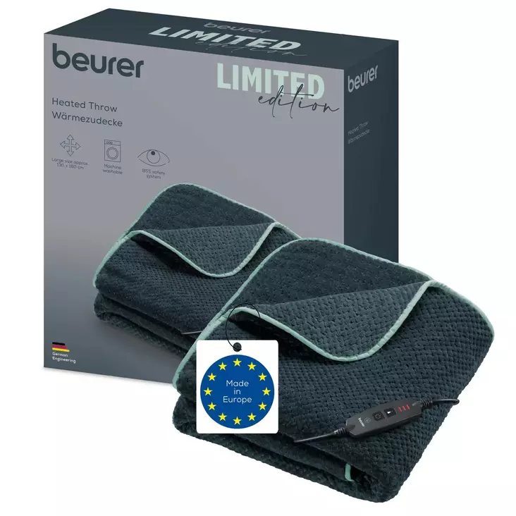 BEURER HD65 VÄRMEFILT LIMITED EDITION 2026 - Värmefiltar & Värmedynor - 4211125400569 - 1