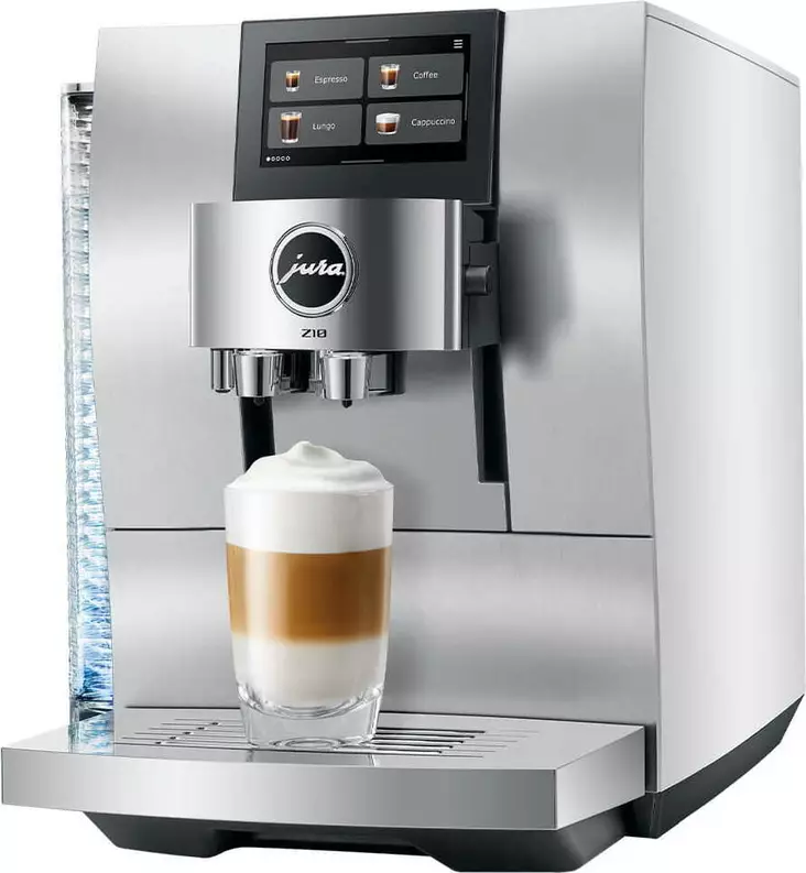 JURA Z10 ALUMINIUM WHITE KAHVIKONE - Erikoiskahvinkeittimet / kahviautomaatit - 7610917156139 - 6