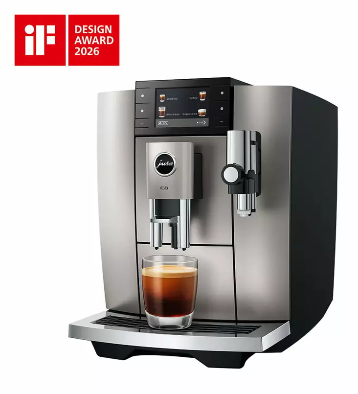 JURA E8 MIDNIGHT SILVER COFFEE MACHINE - Espresso & Coffee Machines - 7610917157129 - 6