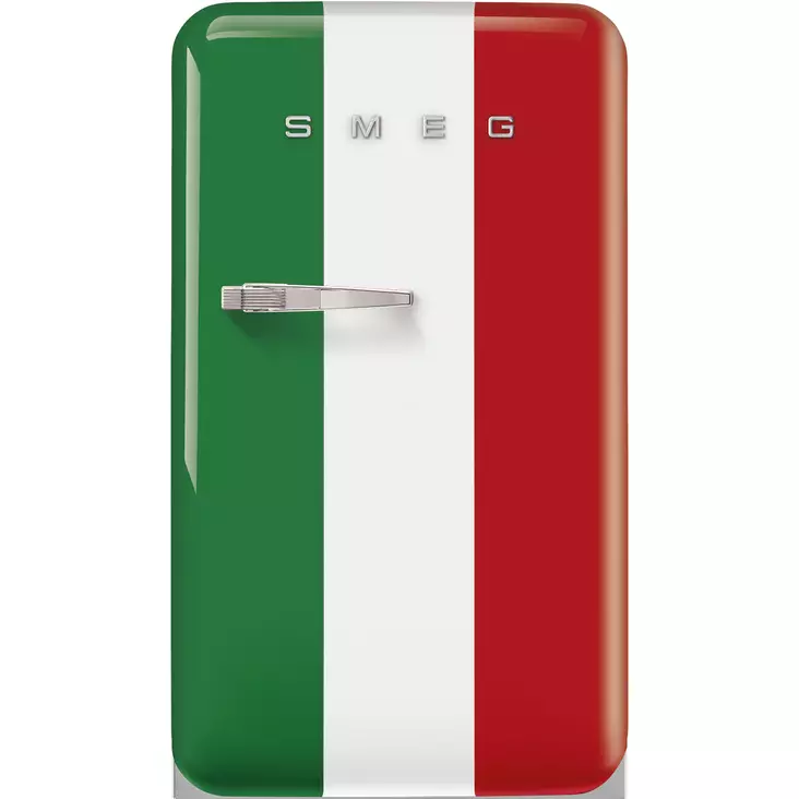 SMEG FAB10HRDIT6 RETROJÄÄKAAPPI ITALIAN LIPPU OIKEANKÄTINEN - Kylskåp - 8017709342579 - 1
